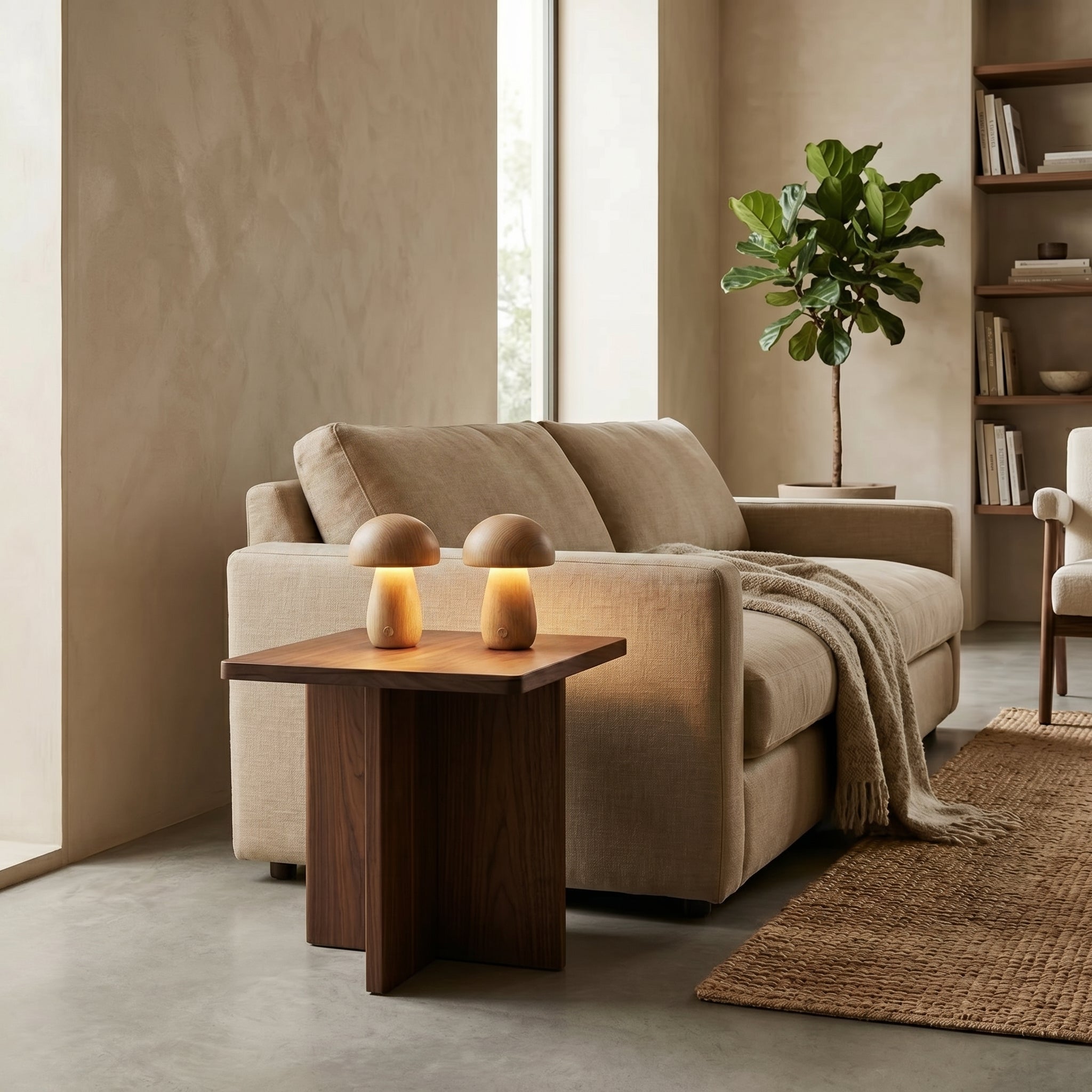 Reth Mushroom Dome Table Lamp