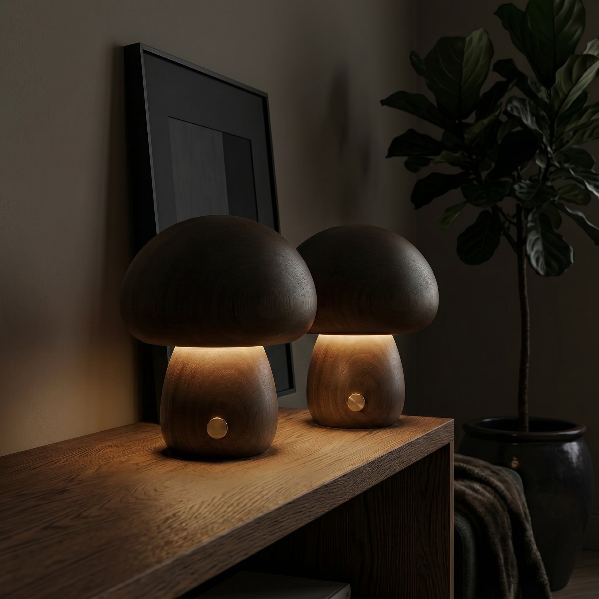 Reth Mushroom Dome Table Lamp