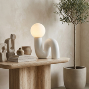 Sorin Spiral Glass Table Lamp