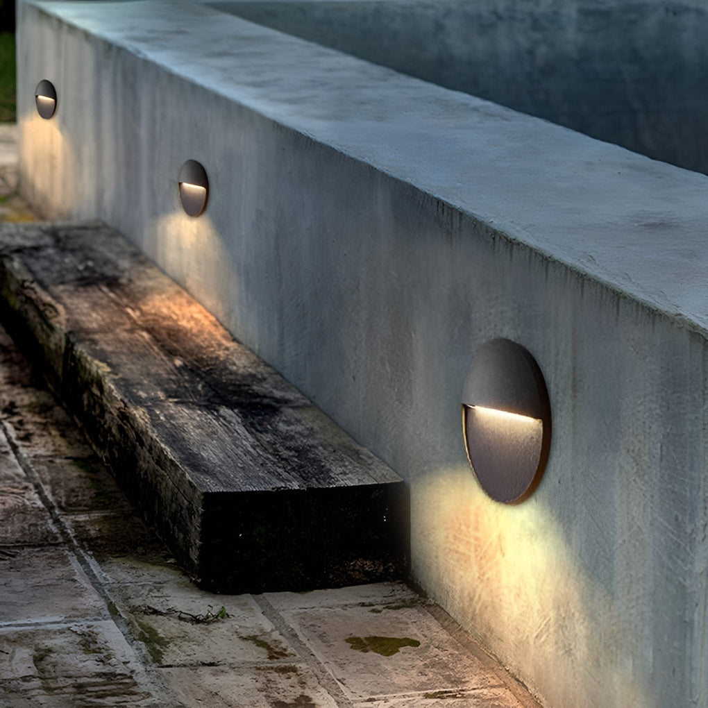 Rena Round Recessed Step Light