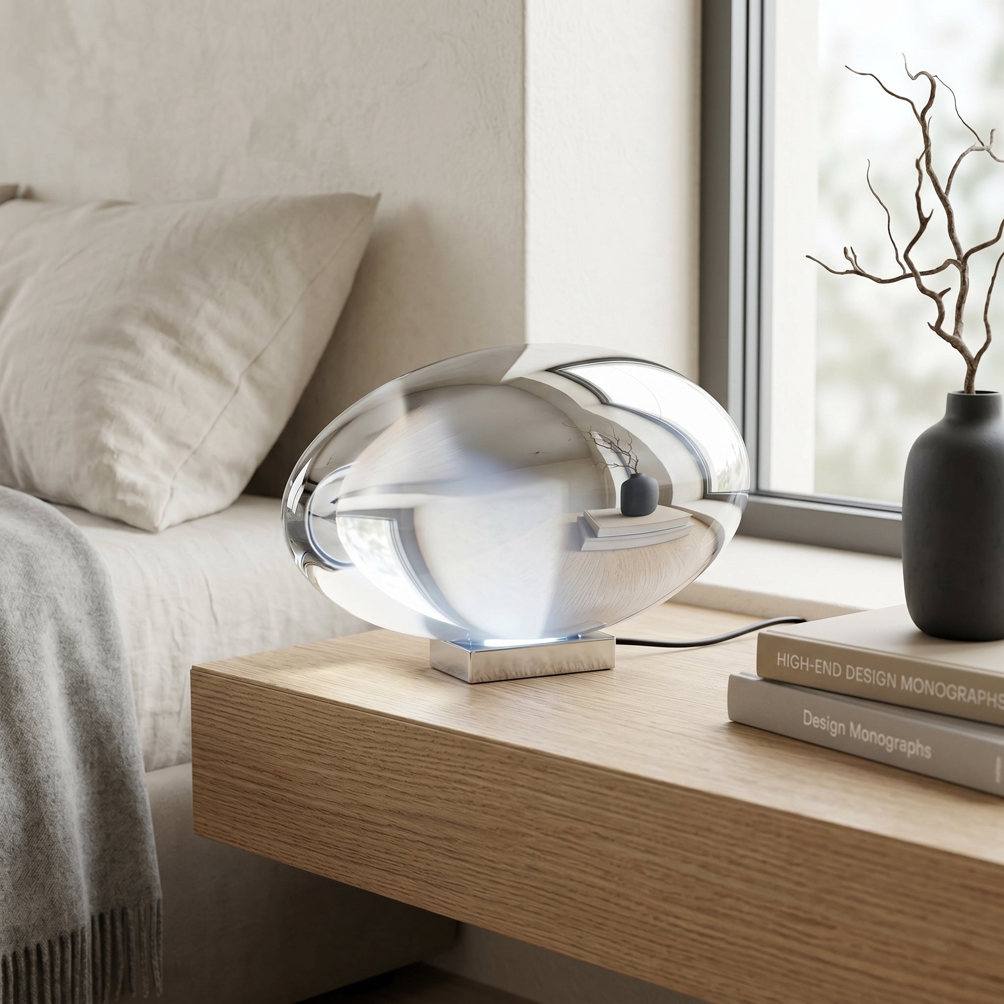 Auren Crystal Accent Table Lamp