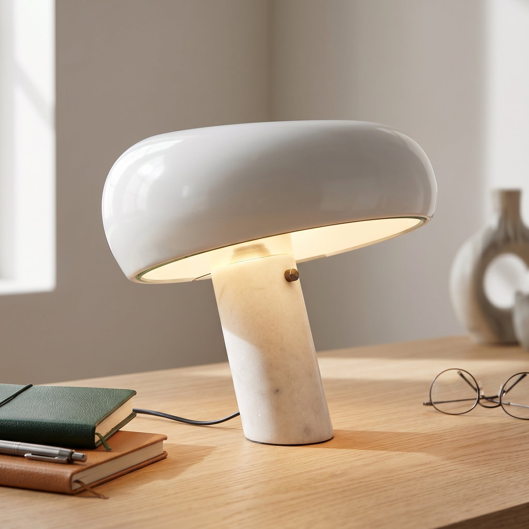Naelo Marble Stone Table Lamp