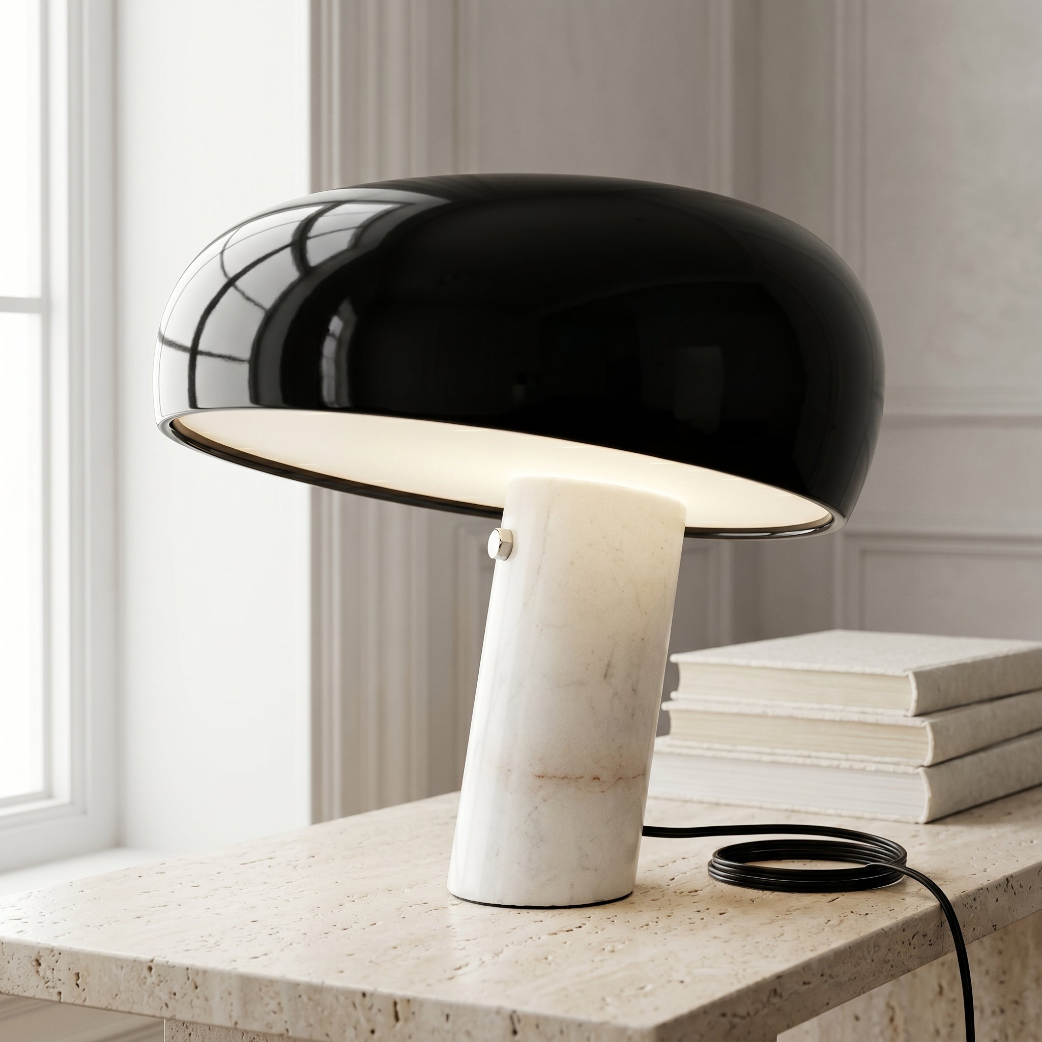 Naelo Marble Stone Table Lamp