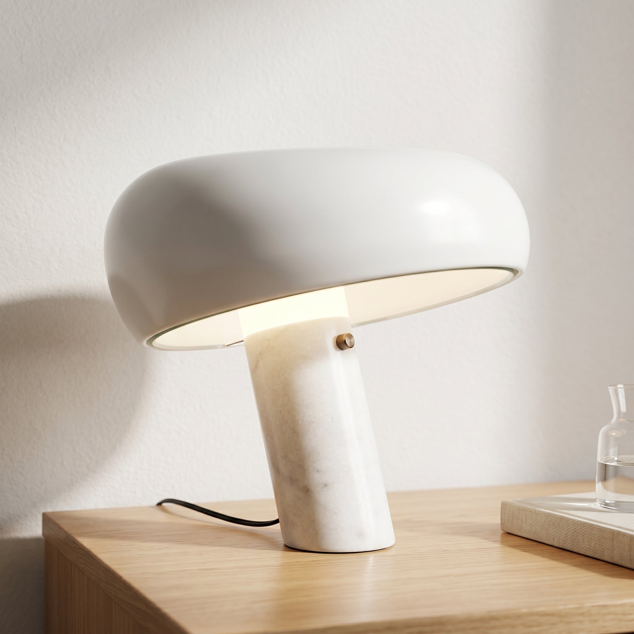 Naelo Marble Stone Table Lamp
