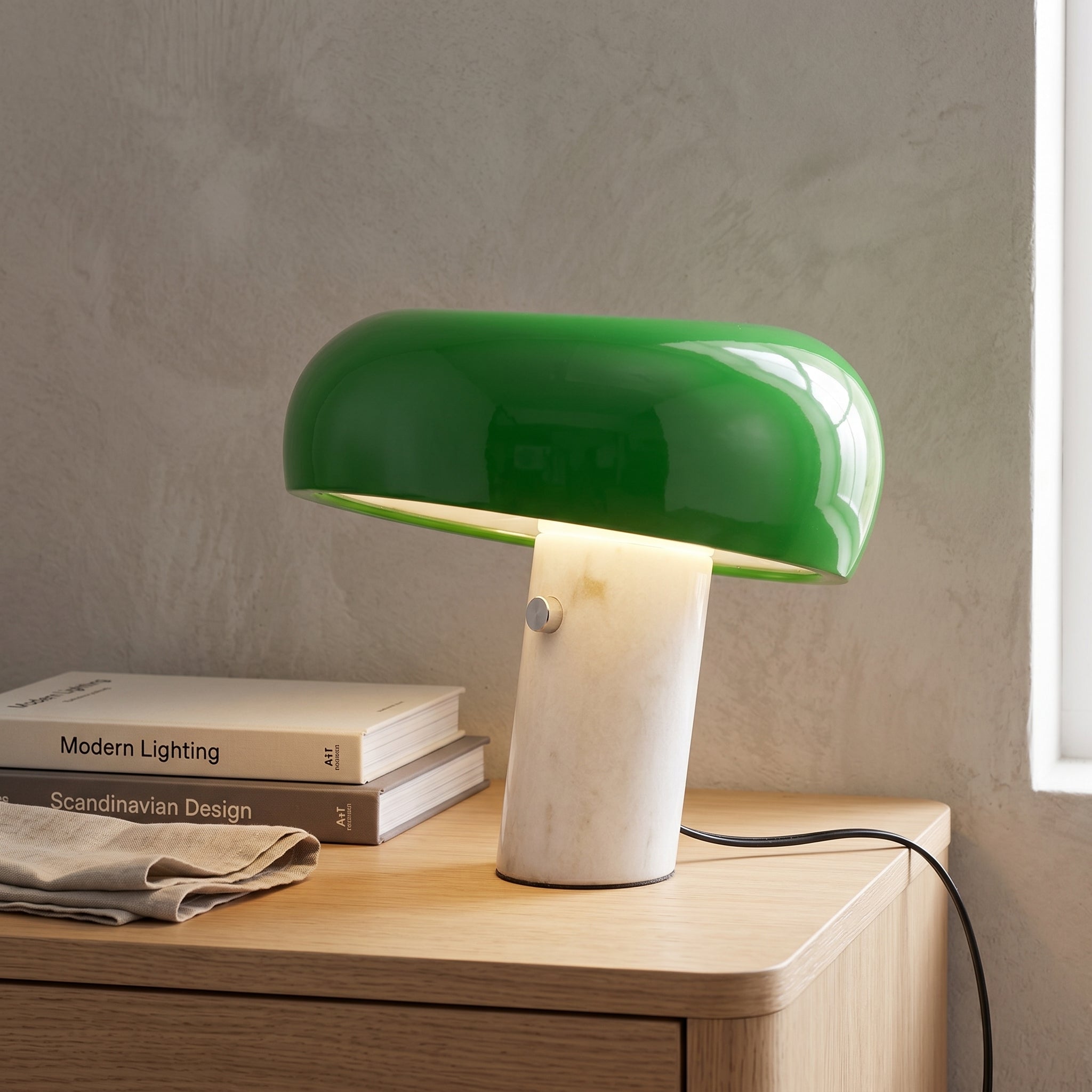 Naelo Marble Stone Table Lamp