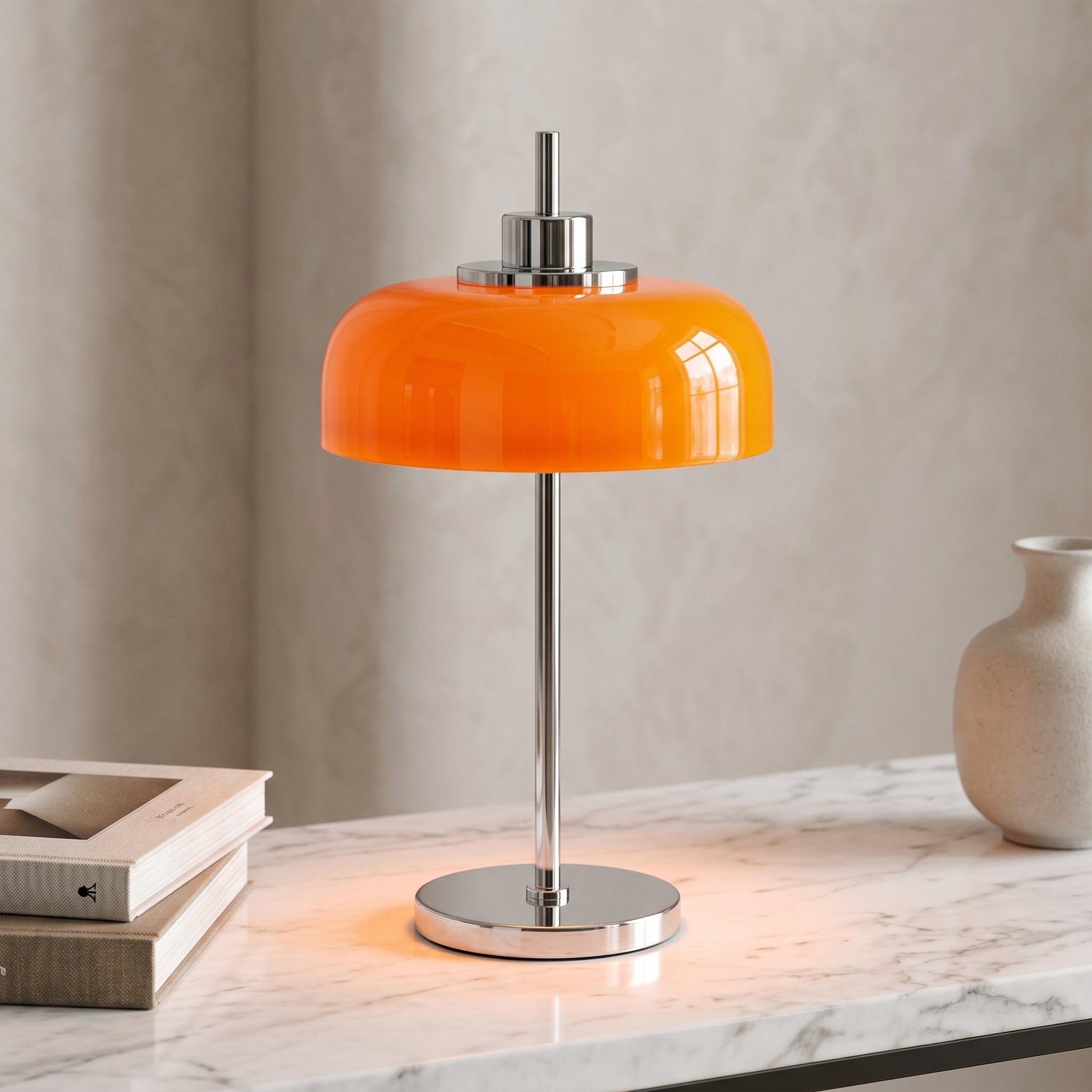Doro Vintage Glass Table Lamp