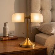 Venith Ribbed Glass Table Lamp
