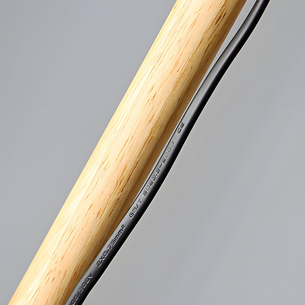 Oren Arc Wood Floor Lamp