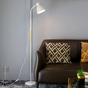 Oren Arc Wood Floor Lamp