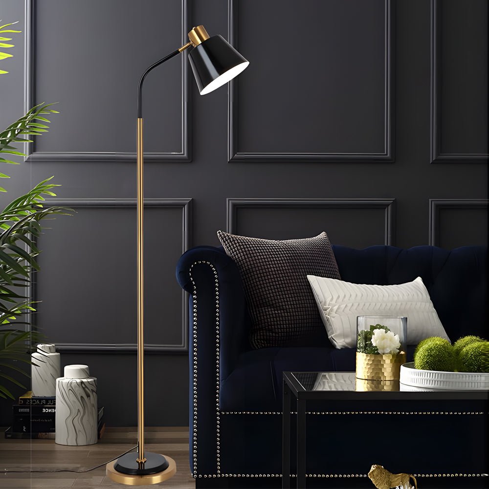 Coren Cone Reading Floor Lamp