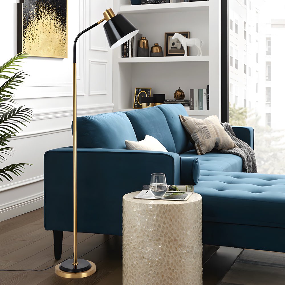 Coren Cone Reading Floor Lamp