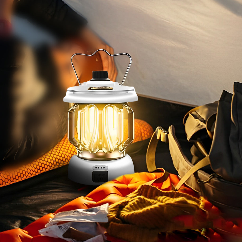 Rena Retro Rechargeable Camping Lantern