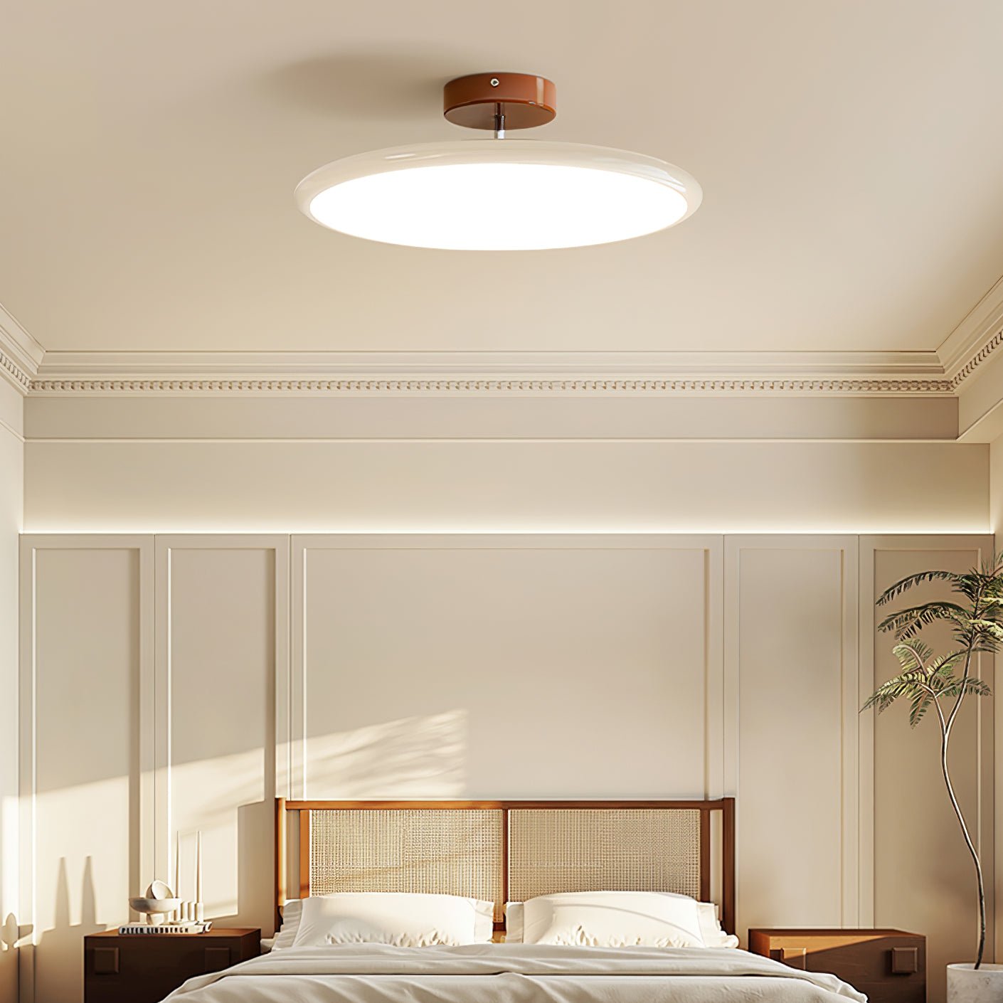 Fyne Adjustable Rotating Head LED Flush Ceiling Light