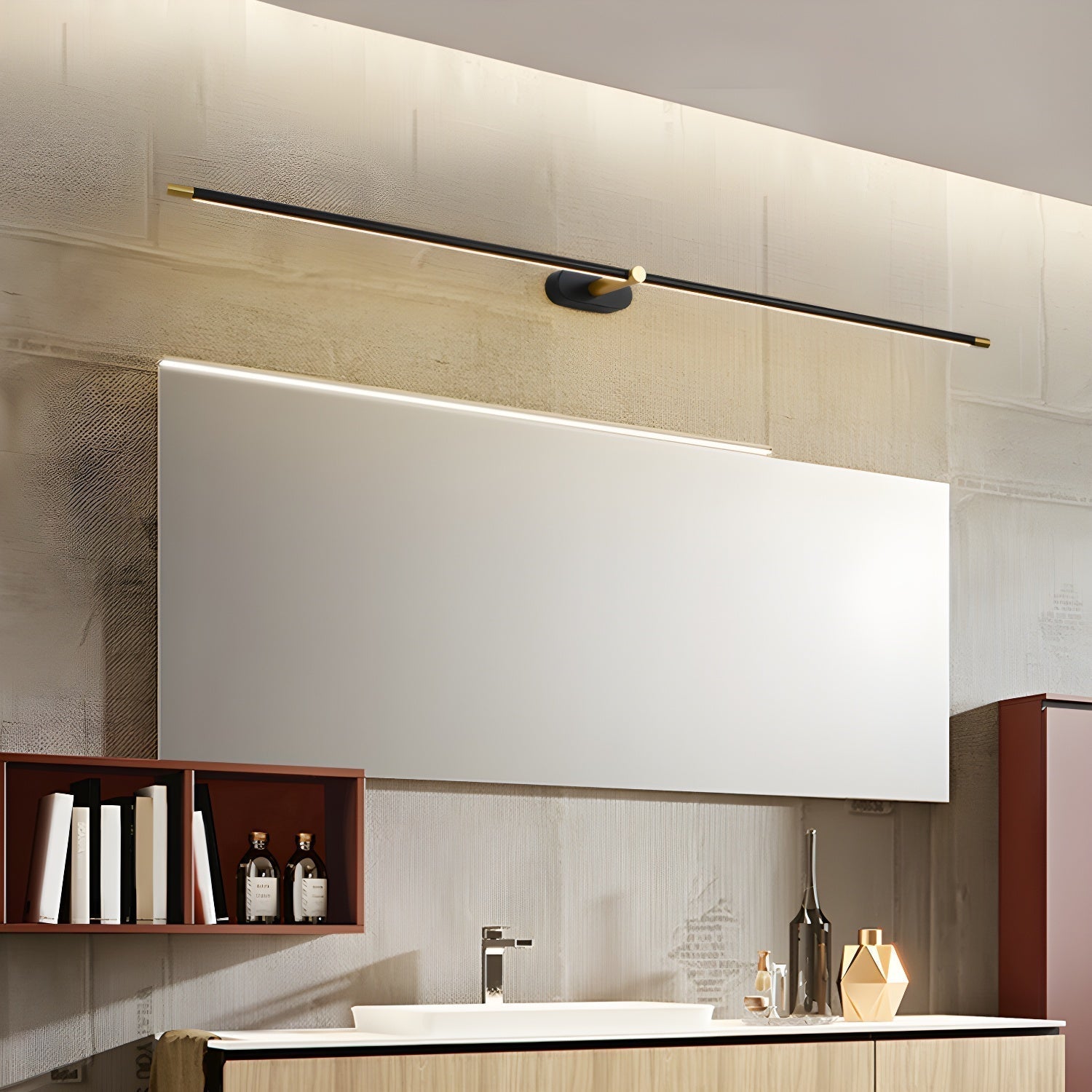 Flano Rechargeable Linear Touch Sensor LED Wall Light