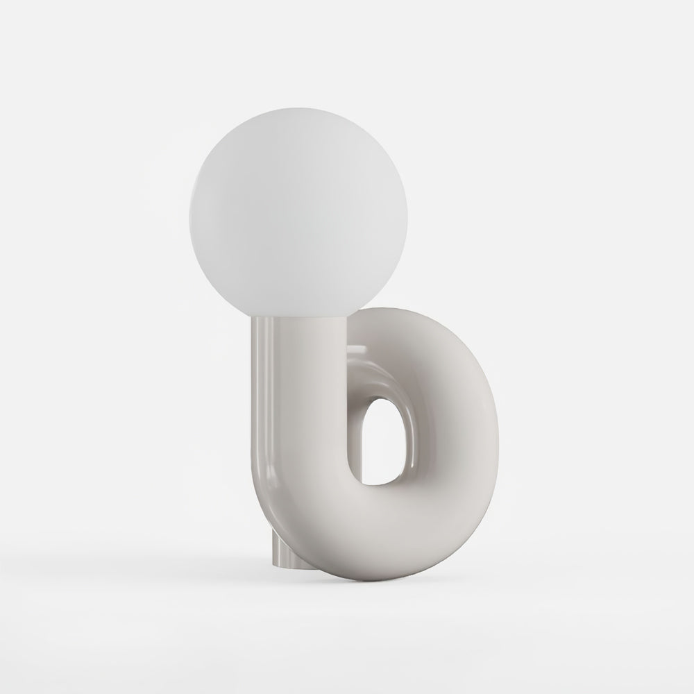 Sorin Spiral Glass Table Lamp