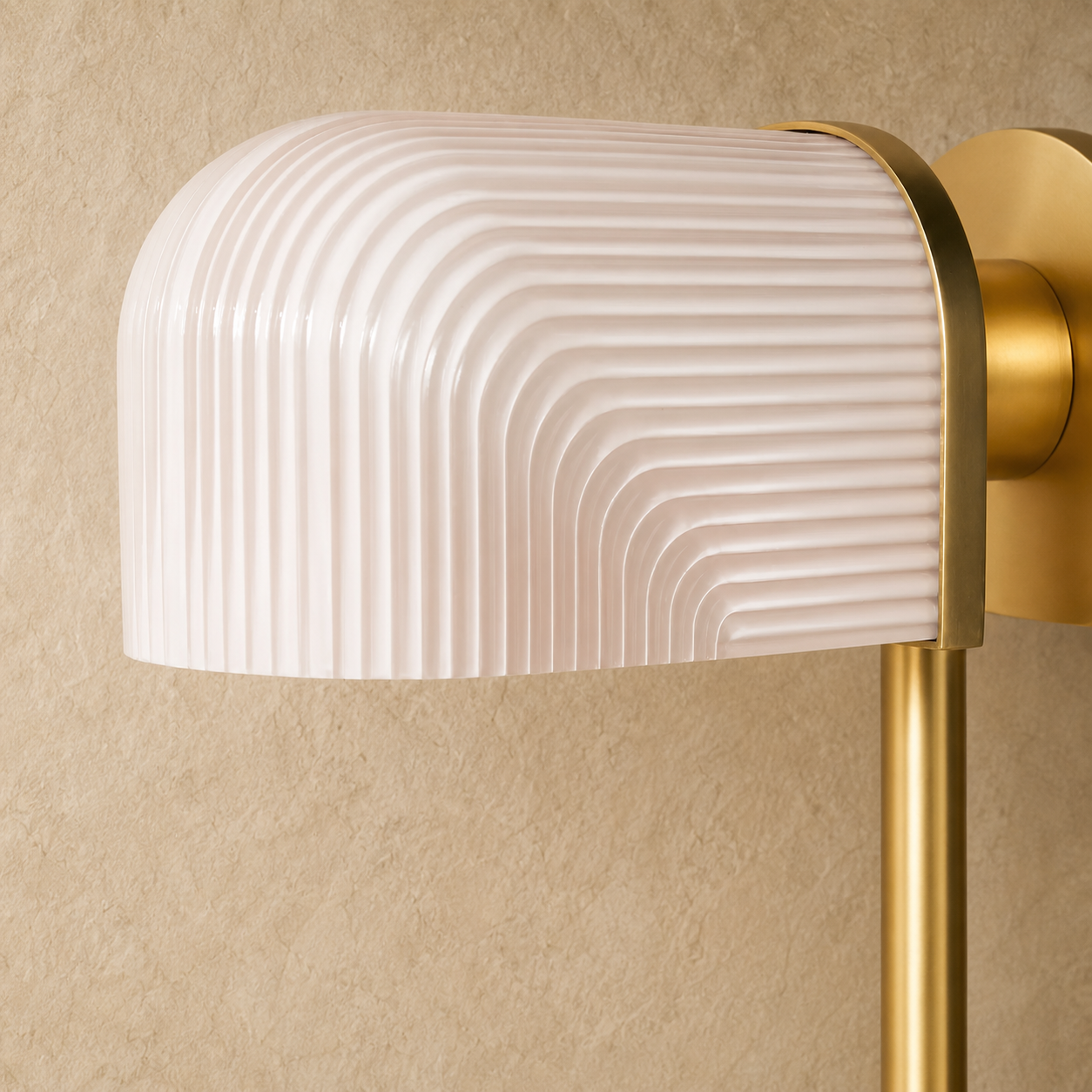 Venith Ribbed Glass Table Lamp