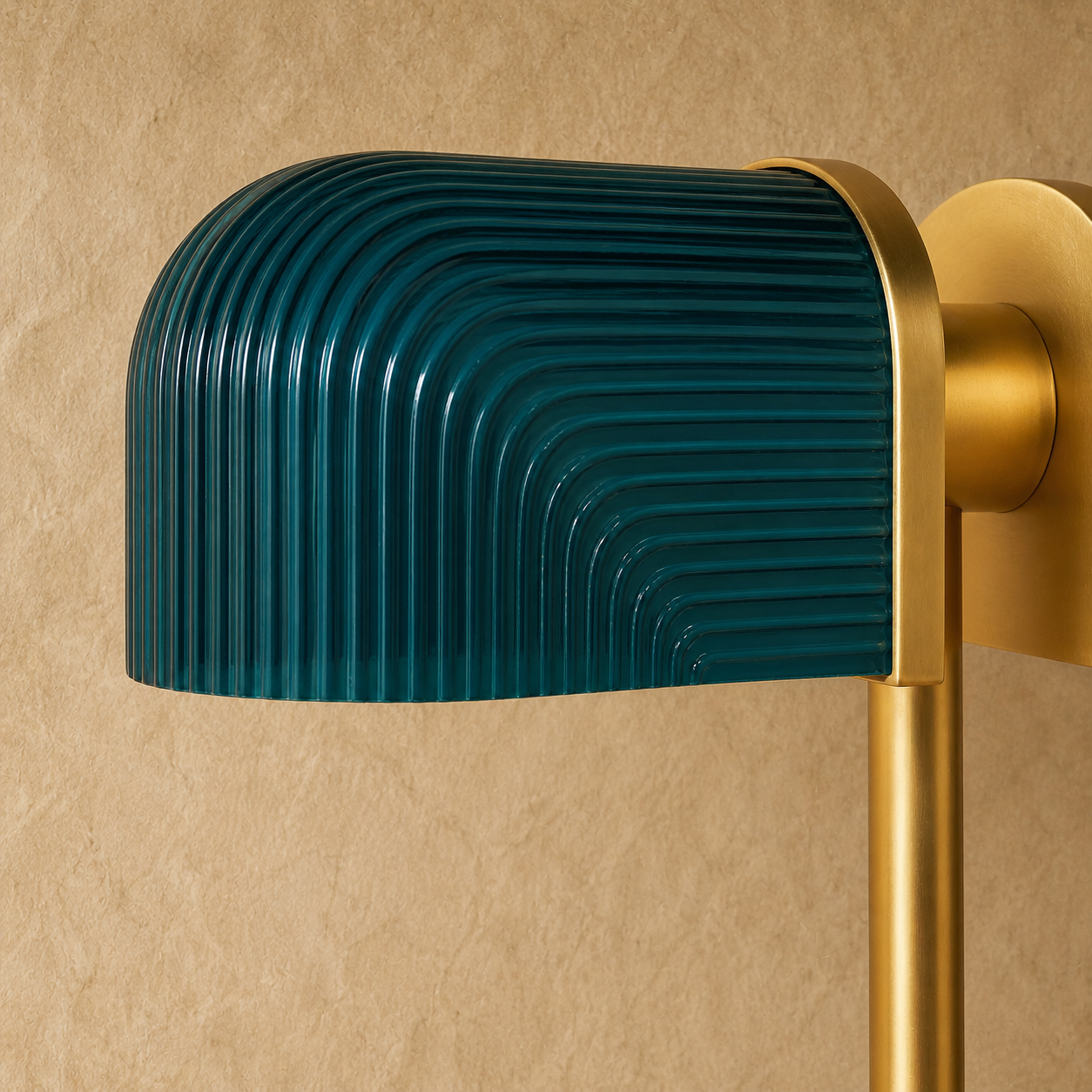Venith Ribbed Glass Table Lamp