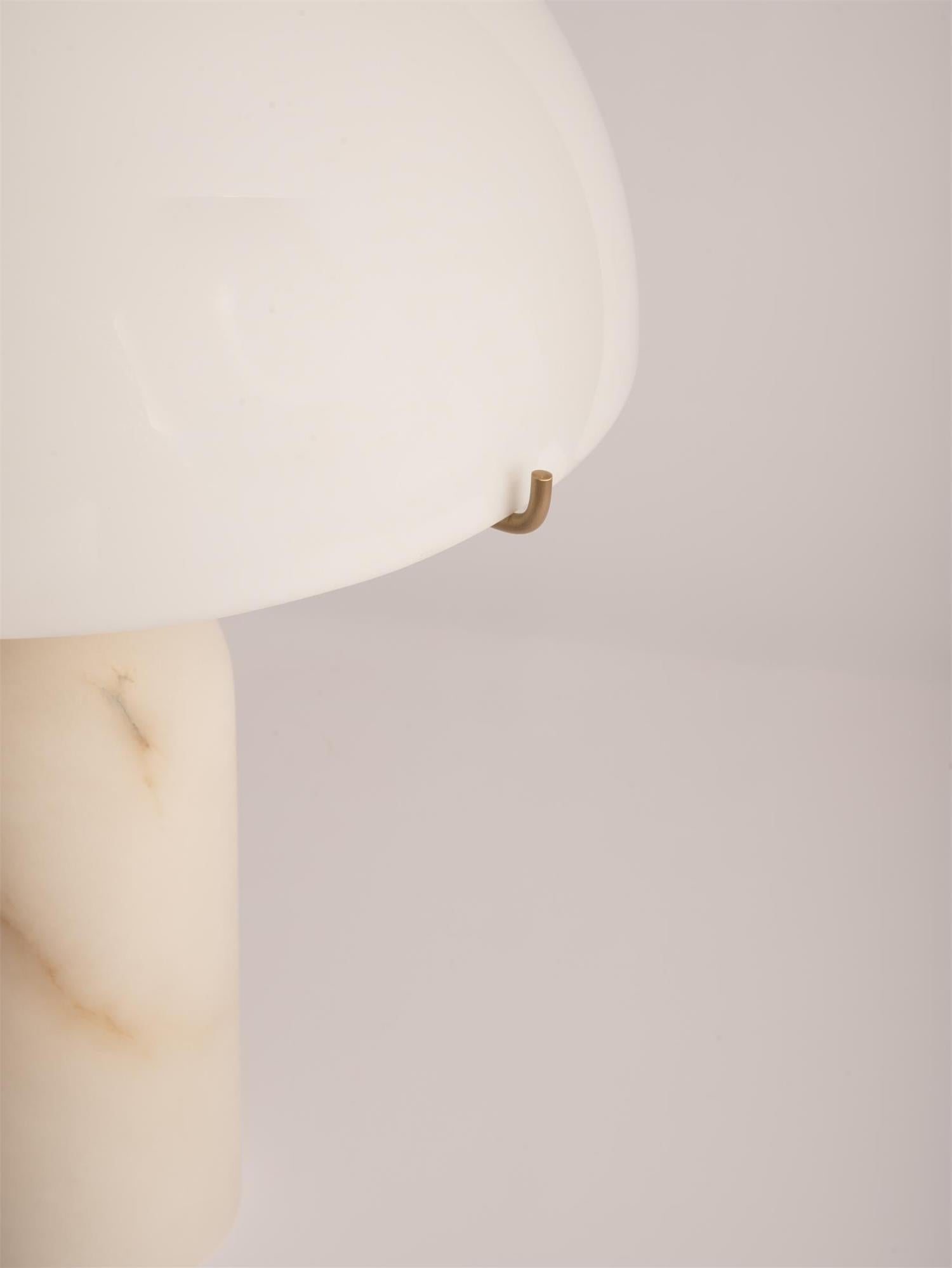 Phen Stone Sphere Table Lamp