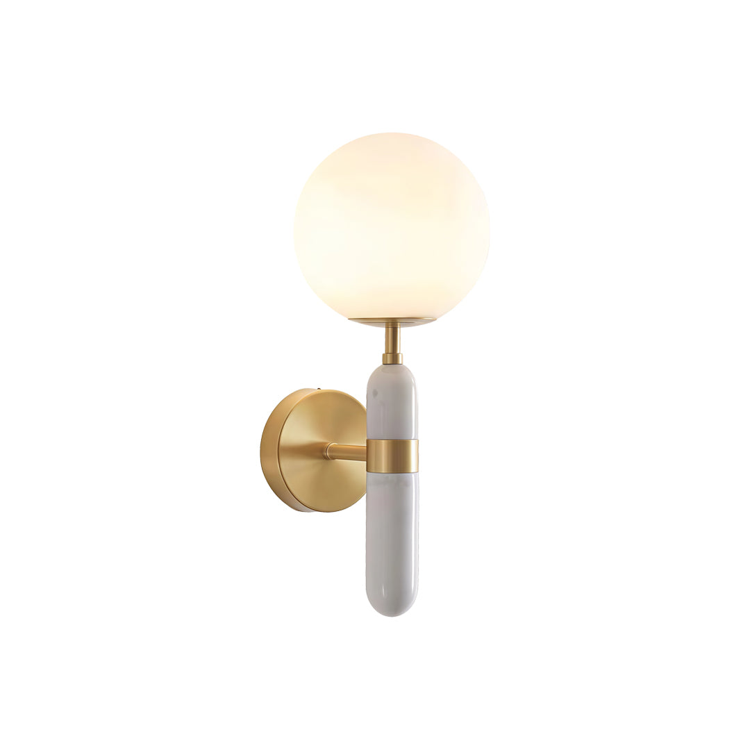 Cavra Marble Gold Wall Light