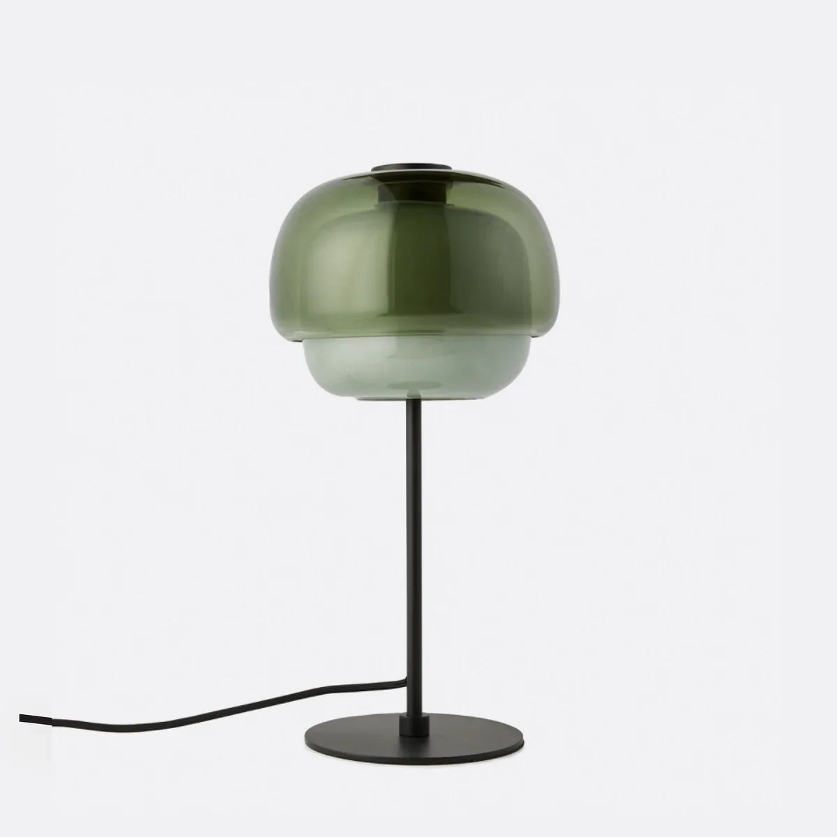 Arco Double Dome Glass Table Lamp