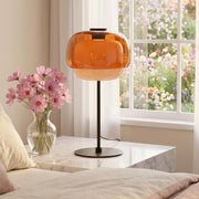 Arco Double Dome Glass Table Lamp