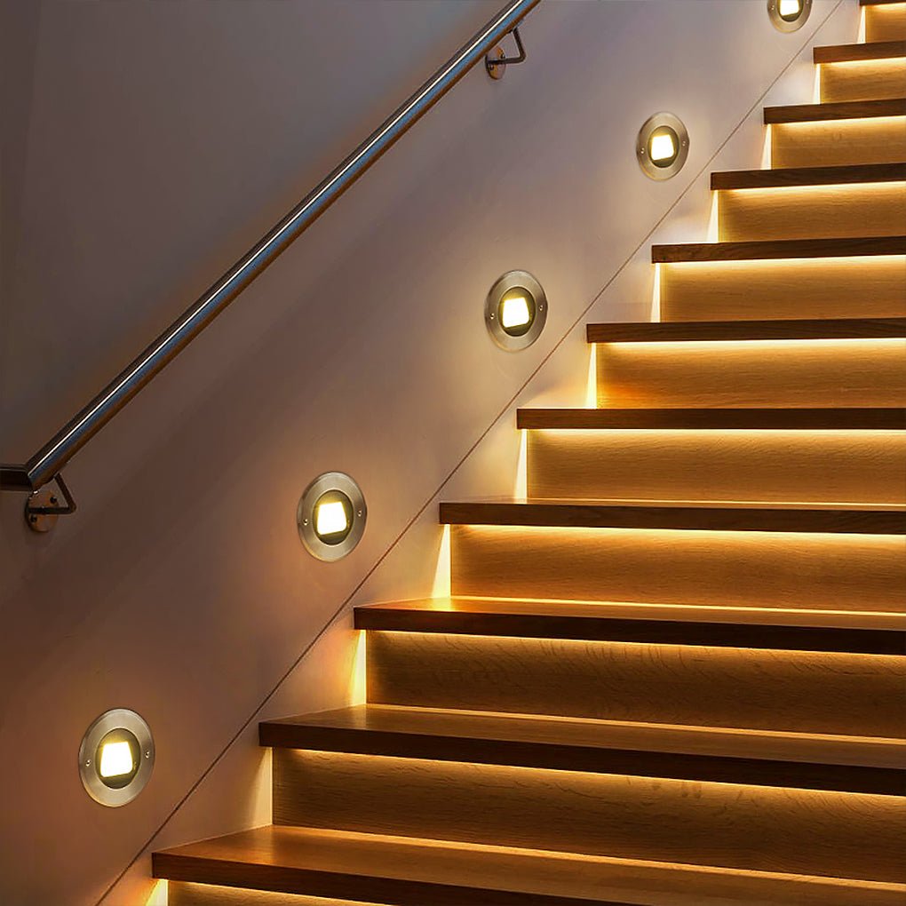 Trevon Recessed Deck Step Light