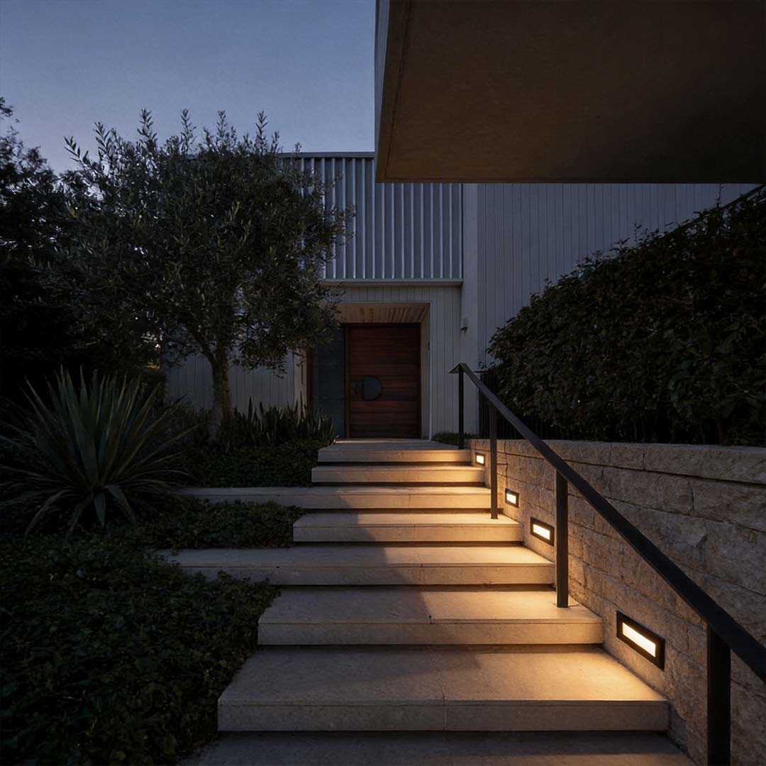 Tero Linear Recessed Step Light