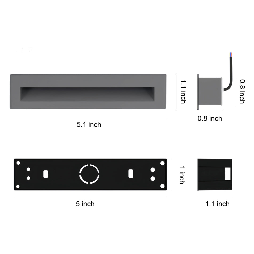Tero Linear Recessed Step Light
