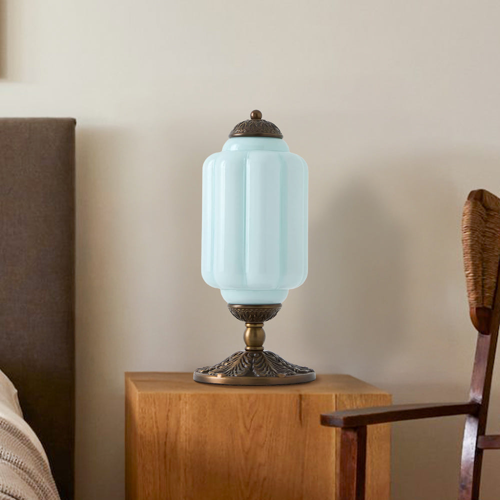 Camelie Vintage Glass Table Lamp