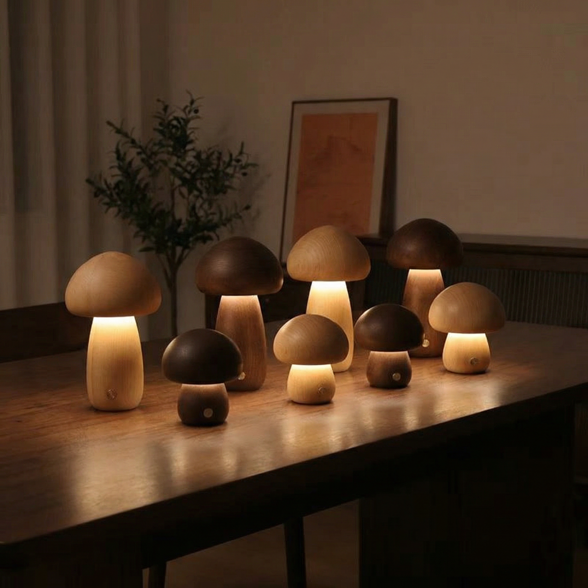 Reth Mushroom Dome Table Lamp