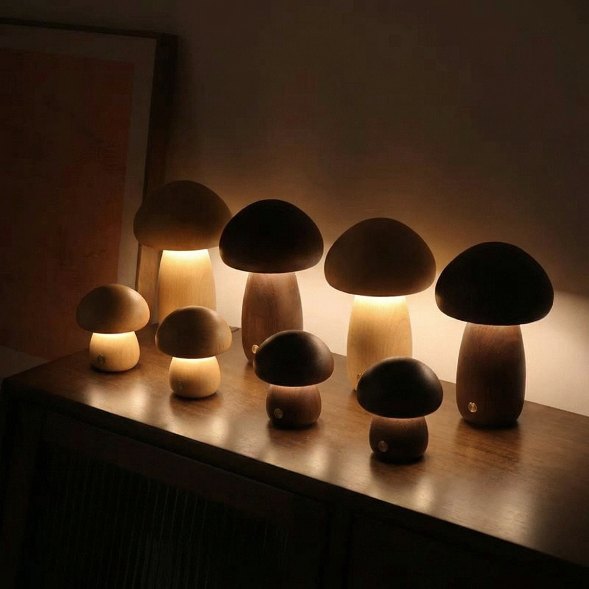 Reth Mushroom Dome Table Lamp