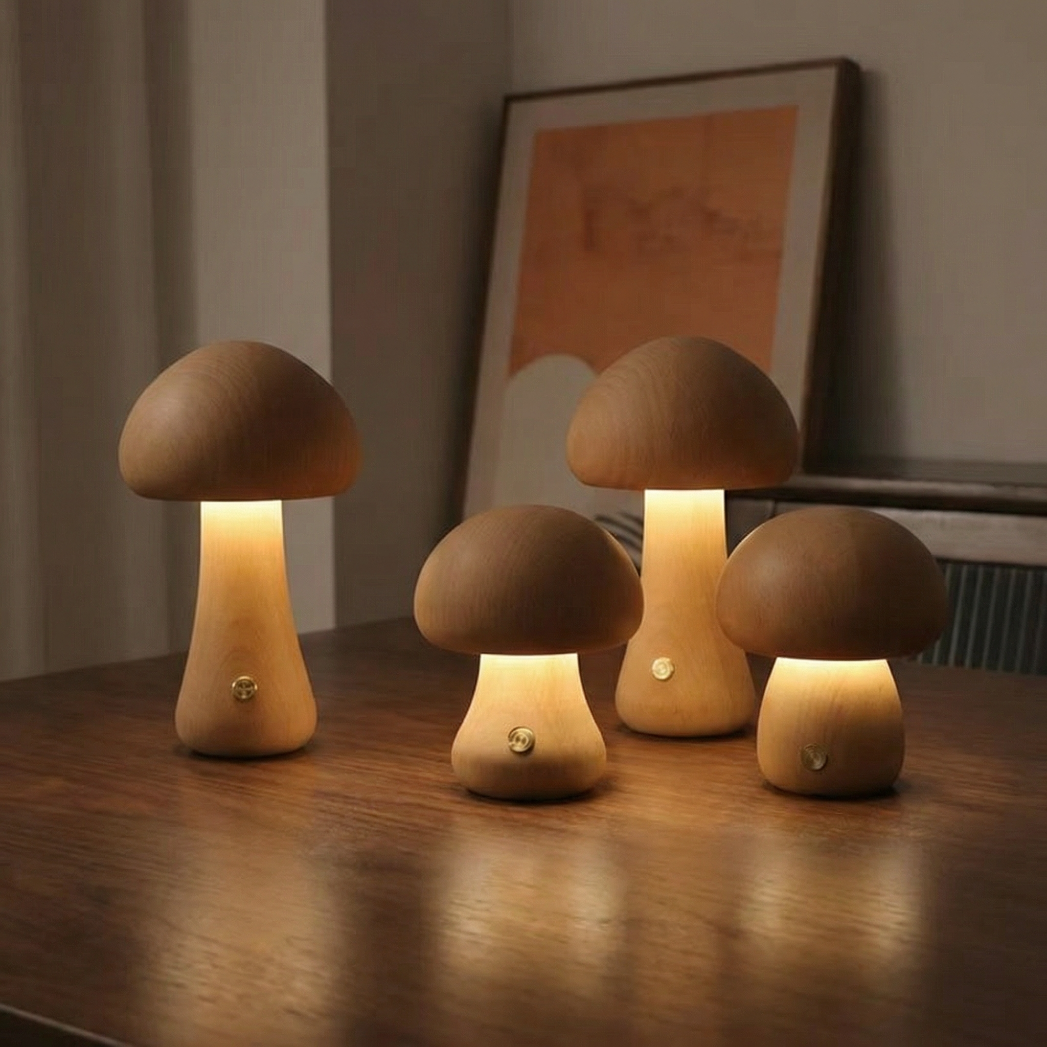 Reth Mushroom Dome Table Lamp