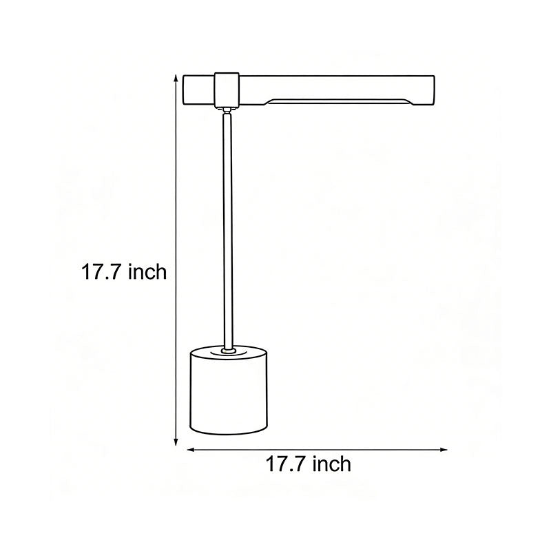 Rulen Wood Linear Desk Lamp
