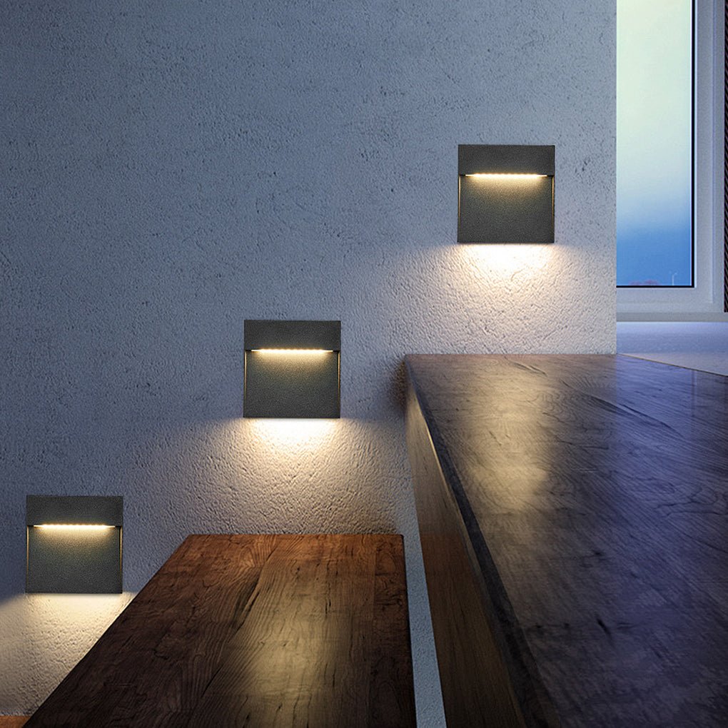 Vetra Square Outdoor Step Light