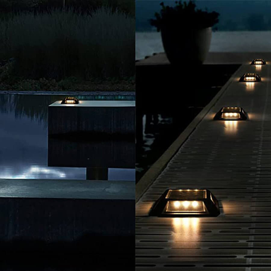 Ferro Solar In-Ground Deck Light