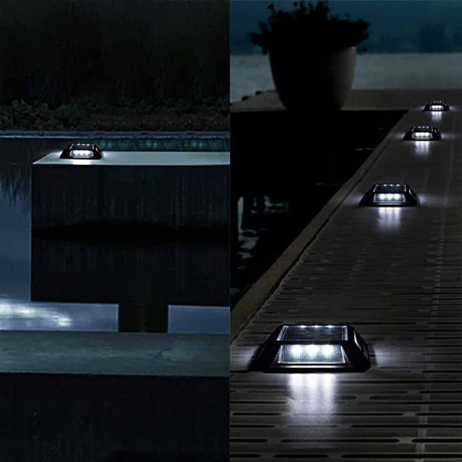 Ferro Solar In-Ground Deck Light