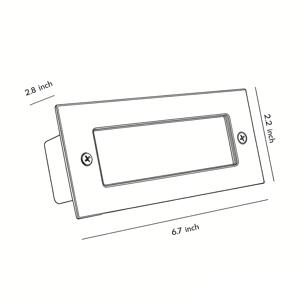 Korin Embedded Brick Step Light