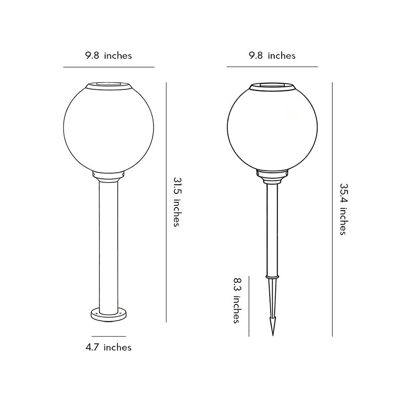 Glavon Solar Globe Path Light