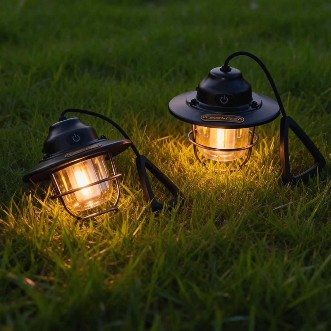 Sera Vintage Hanging Camping Lantern