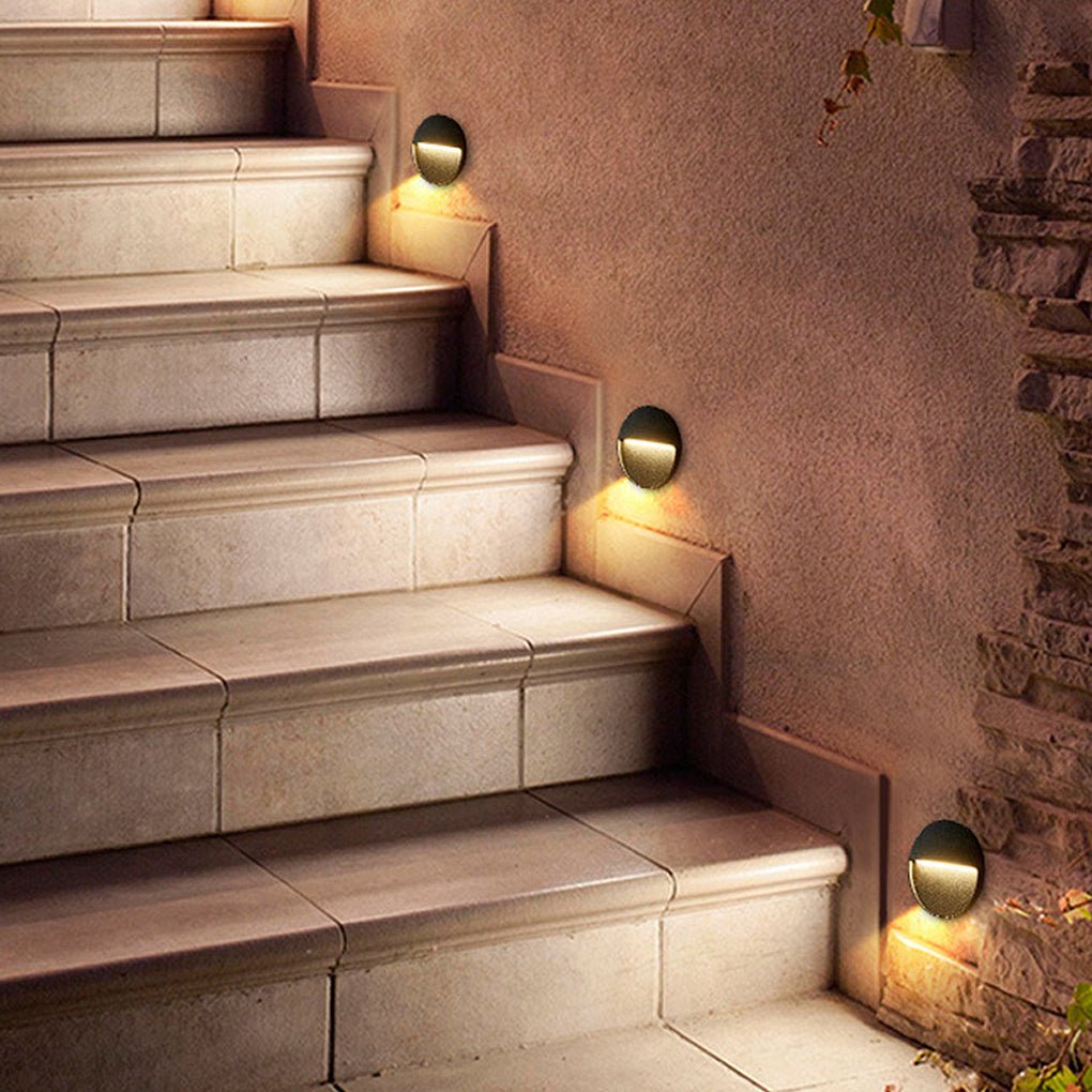 Rena Round Recessed Step Light