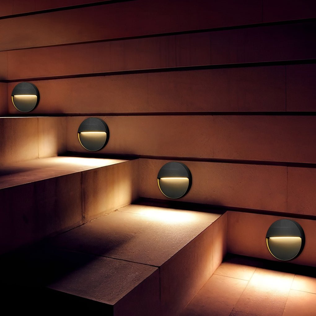 Rena Round Recessed Step Light