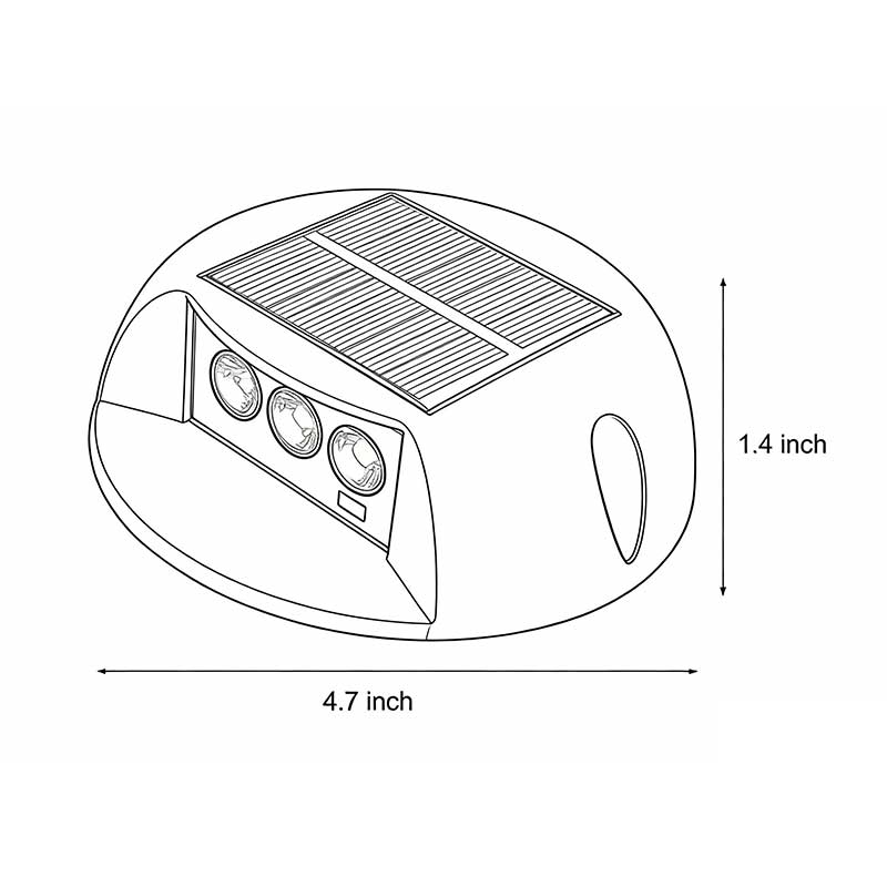 Selra Solar Deck Ground Light