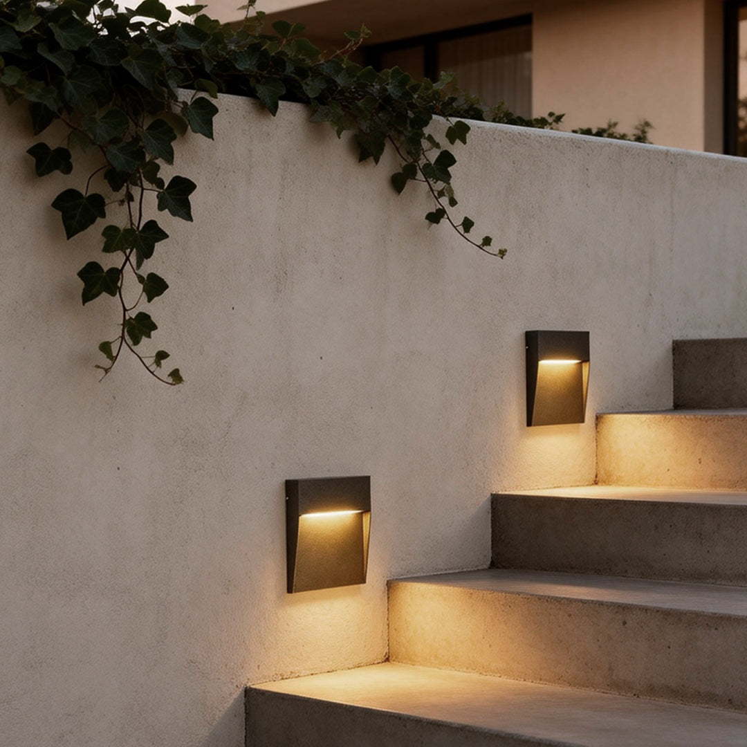Vetra Square Outdoor Step Light