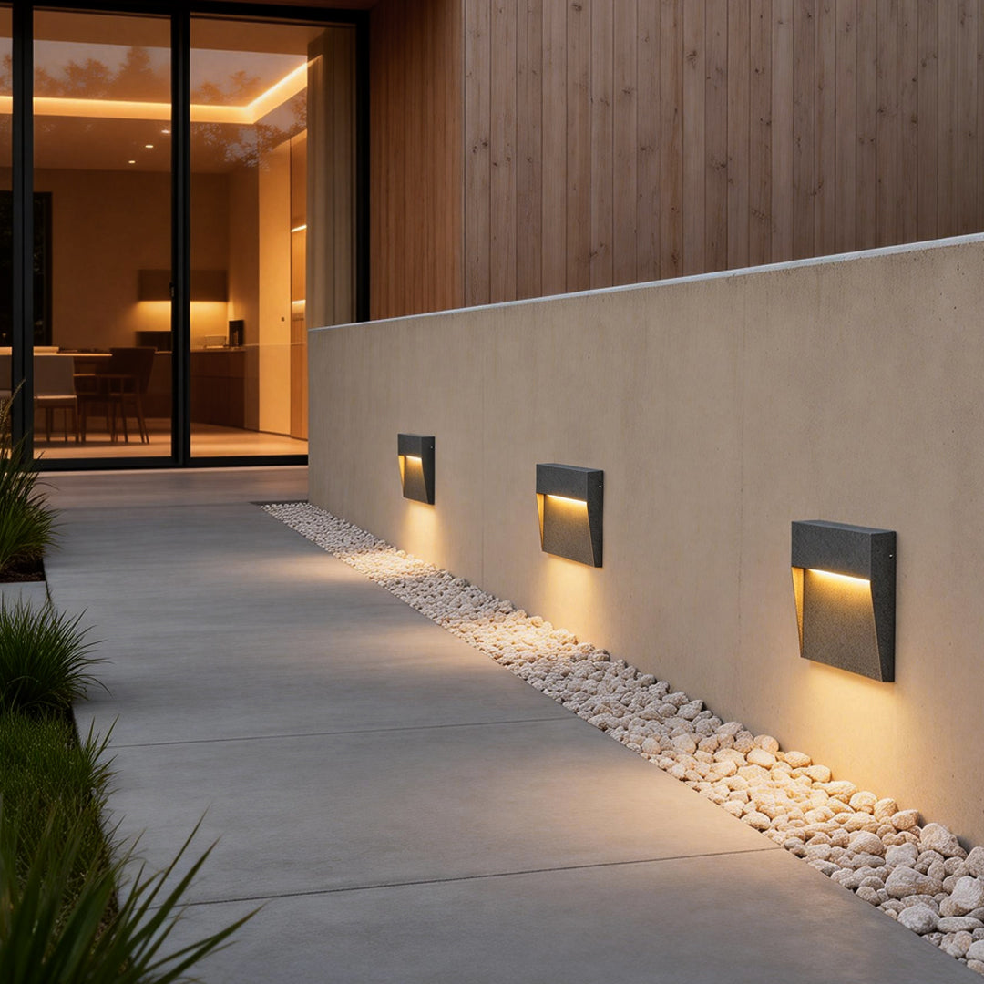Vetra Square Outdoor Step Light