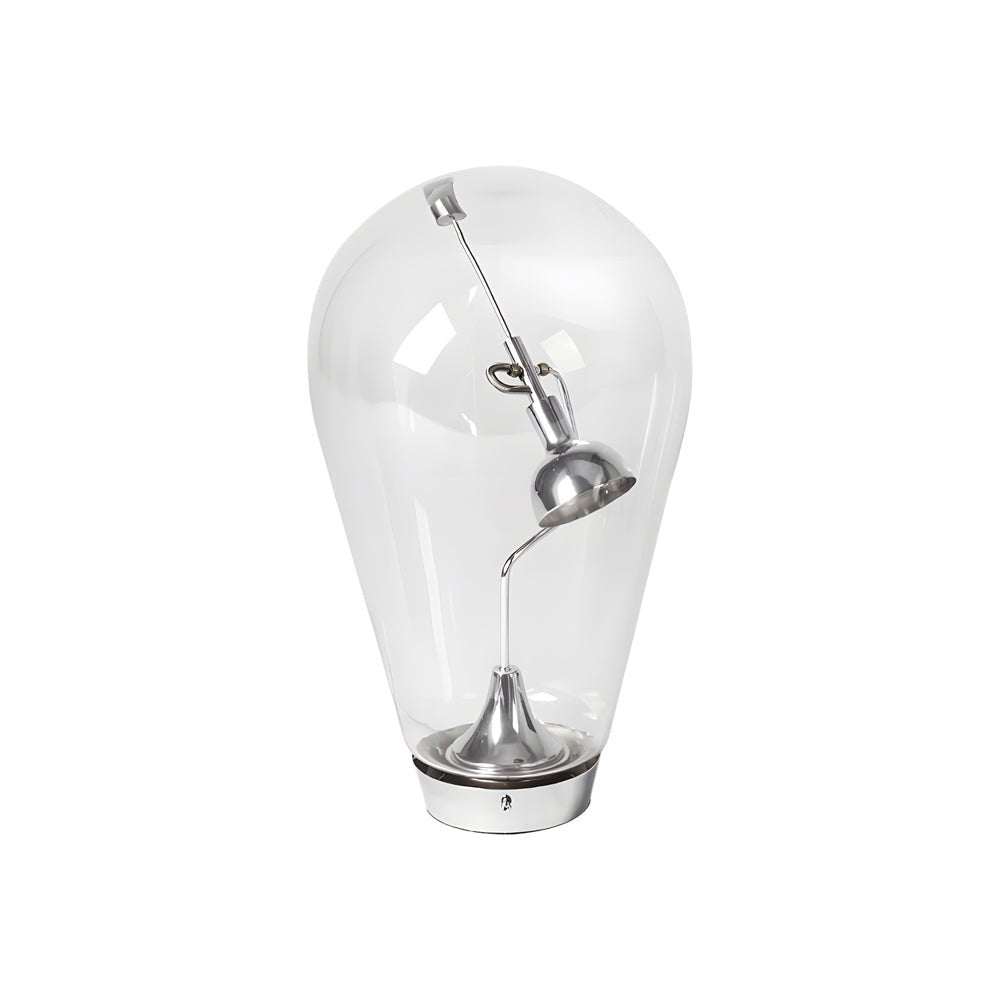 Brelon Glass Orb Desk Lamp