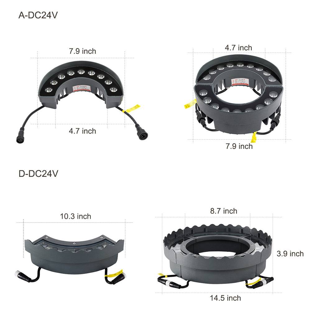 Toren Tree Ring Flood Light