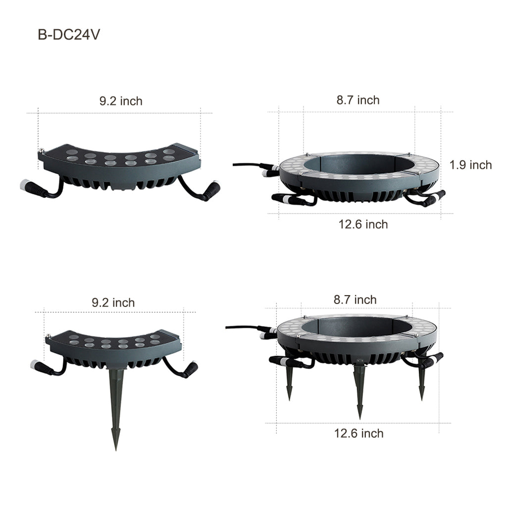 Toren Tree Ring Flood Light