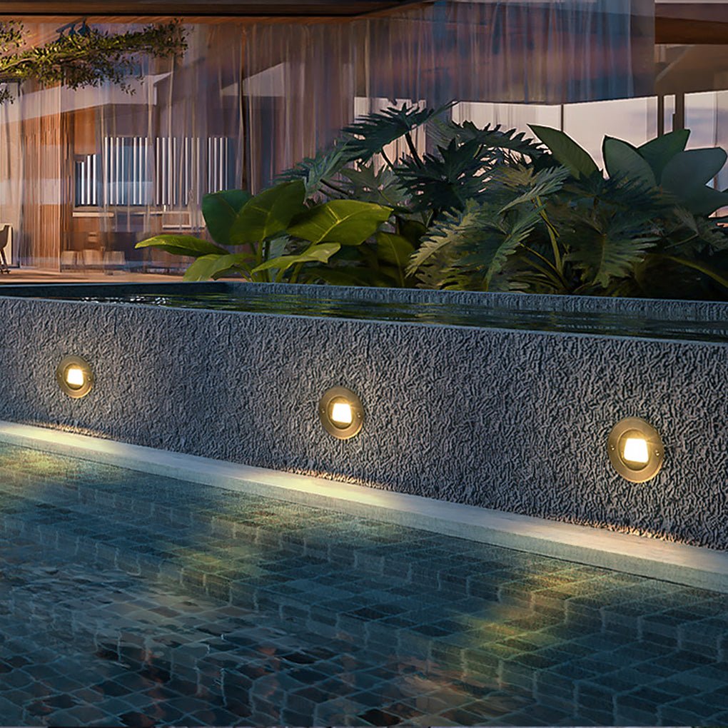 Trevon Recessed Deck Step Light