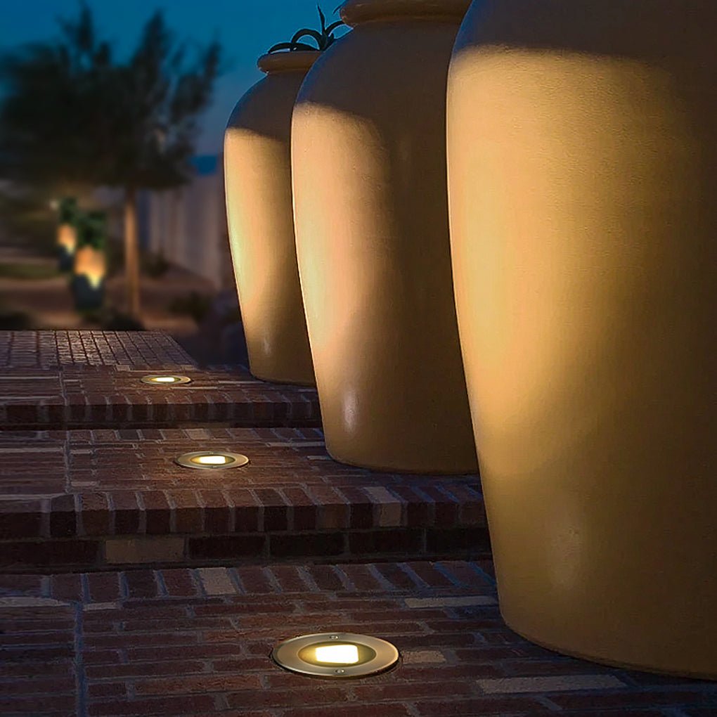 Trevon Recessed Deck Step Light