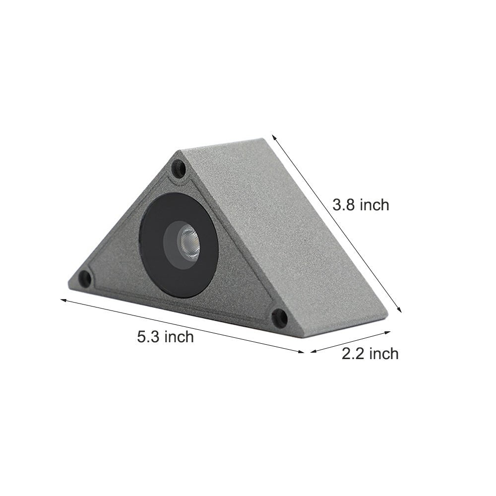 Kavro Triangular Outdoor Step Light